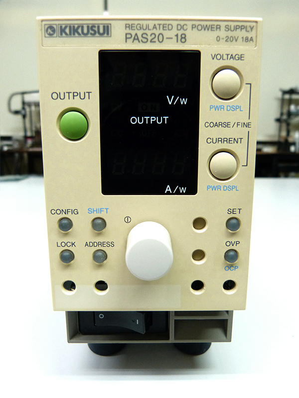 ◇KIKUSUI PAS20-18 菊水電子 直流安定化電源装置【/通電○】 ◇KIKUSUI PAS20-18 菊水電子 直流安定化電源装置【/通電○】