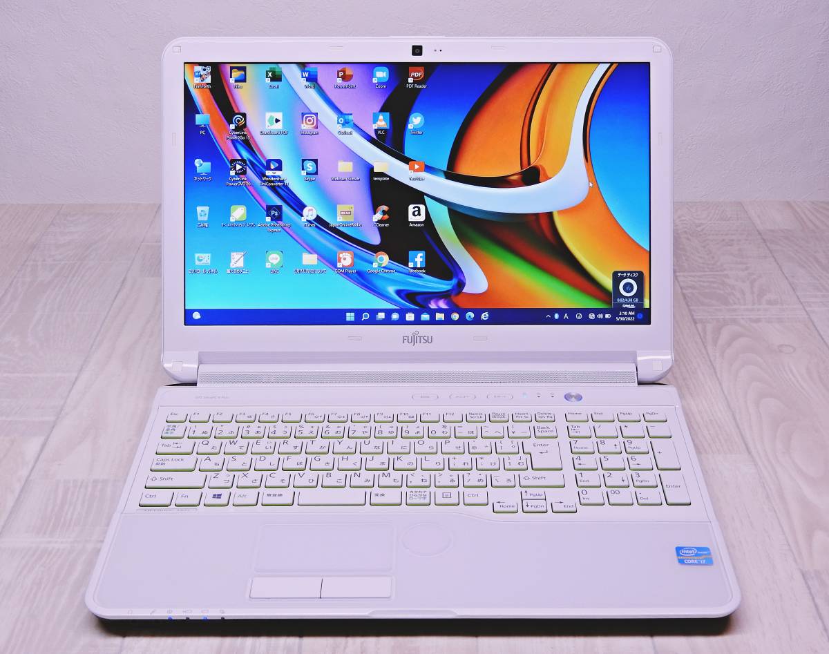 富士通 LIFEBOOK AH53/J☆爆速新品SSD512GB+Win11Pro(Ver21H2