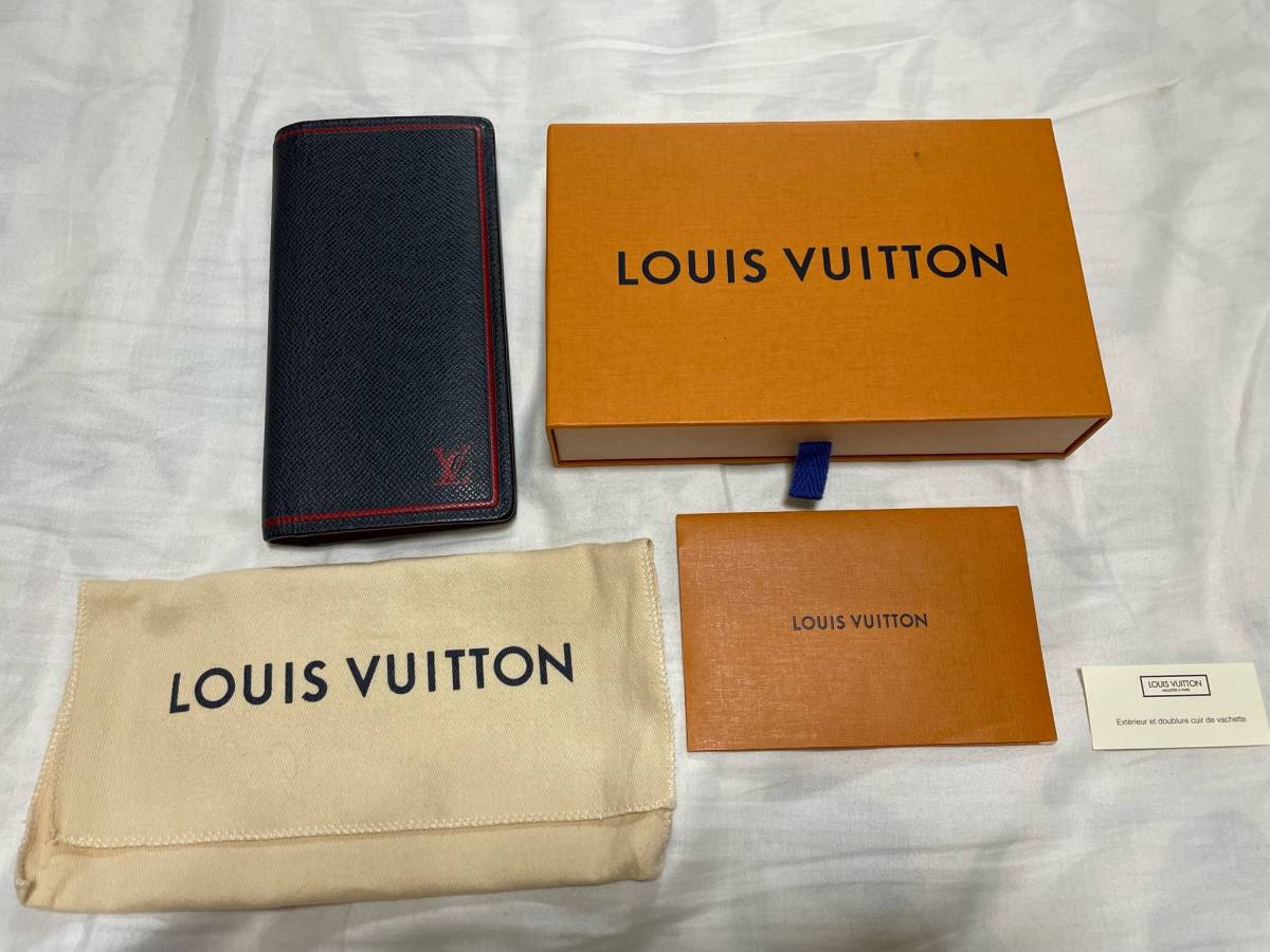 極美品 2020年製 ルイヴィトン Louis Vuitton タイガ ポルトフォイユ