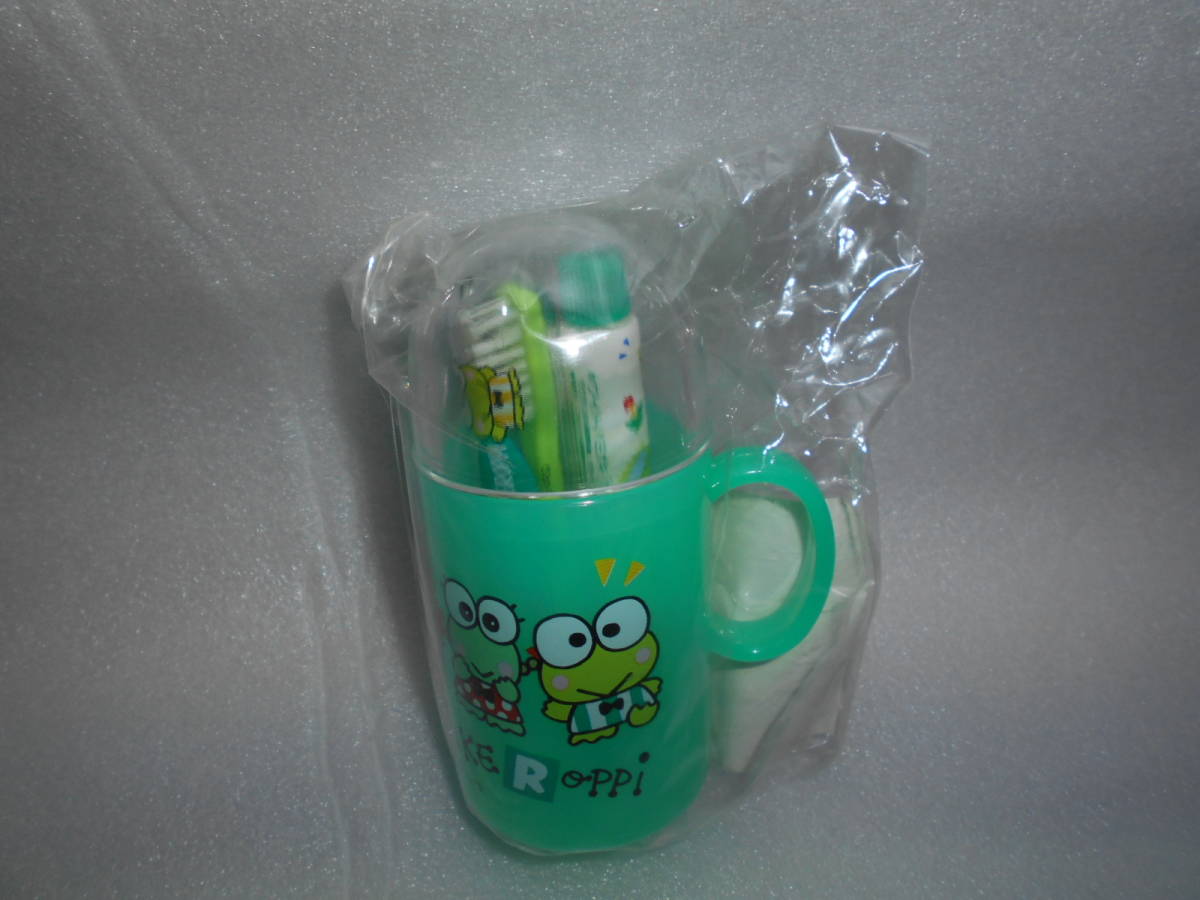  Sanrio Kero Kero Keroppi toothbrush set tooth paste not yet verification 