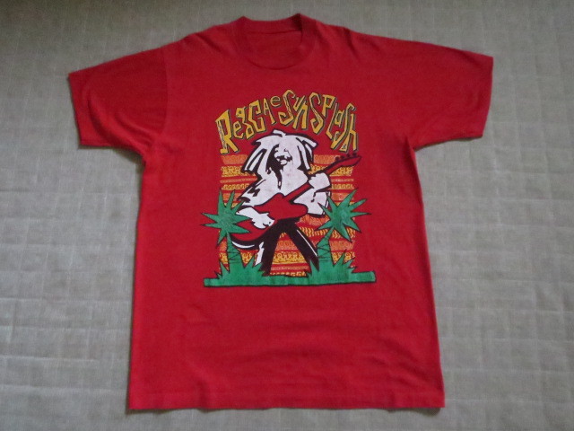 ビンテージ ９０S reggae SUN SPLASH レゲエサンスプラッシュ ラスタ Tシャツ XL ビッグ VINTAGE ボブマーリー 古着 ドレッド オフィシャル_画像2