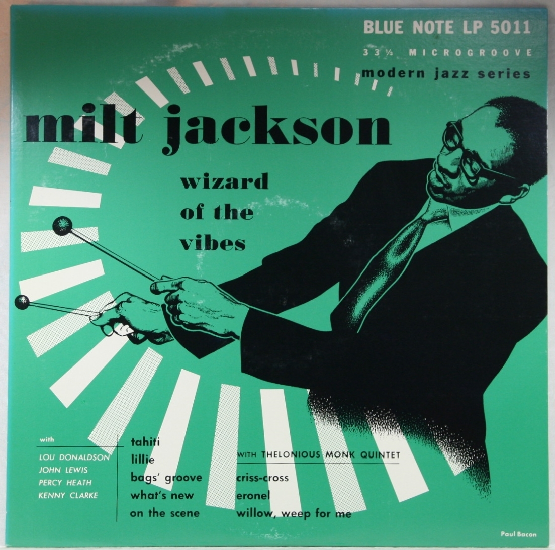 中古LP「WIZARD OF THE VIBES / ウィザード・オブ・ザ・バイブス」MILT JACKSON / ミルト・ジャクソン_画像1