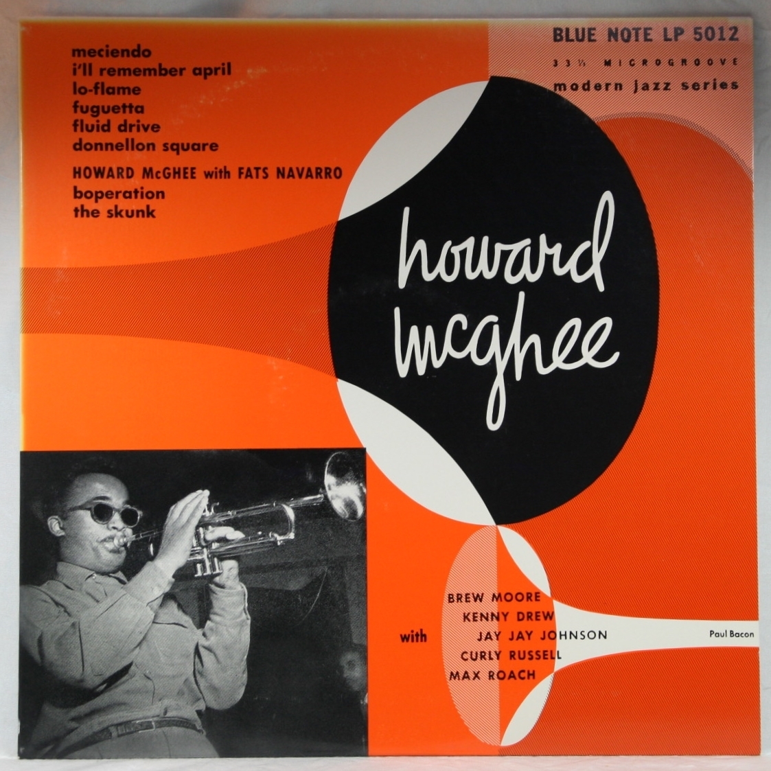 中古LP「HOWARD McGHEE'S ALL STARS / ハワード・マギーズ・オールスター」HOWARD McGHEE / ハワード・マギーの画像1