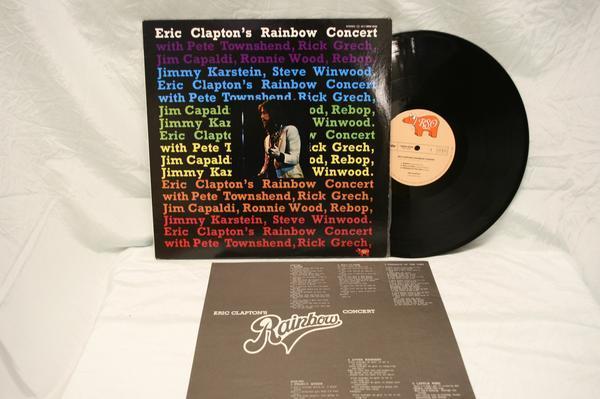 中古LP「エリック・クラプトン/RAINBOW CONCERT」国内盤_画像1