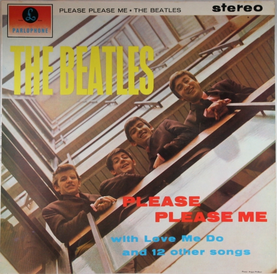 中古LP「PLEASE PLEASE ME / プリーズ・プリーズ・ミー」　The　Beatles / ビートルズ_画像1