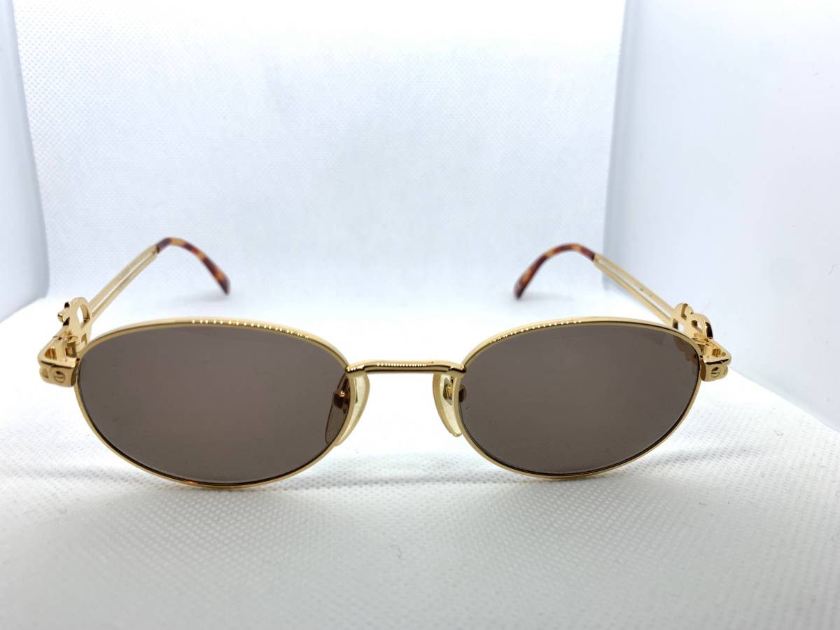 Jean Paul GAULTIER JPG ジャンポール ゴルチエ ゴルチェ サングラス sunglasses 眼鏡 メガネ ゴールドフレーム 