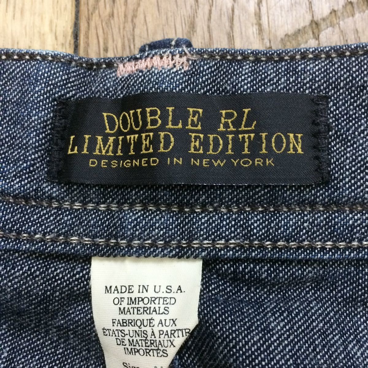  редкий RR L (RRL) Denim painter's pants loft man специальный заказ w34 RRL Ralph Lauren 