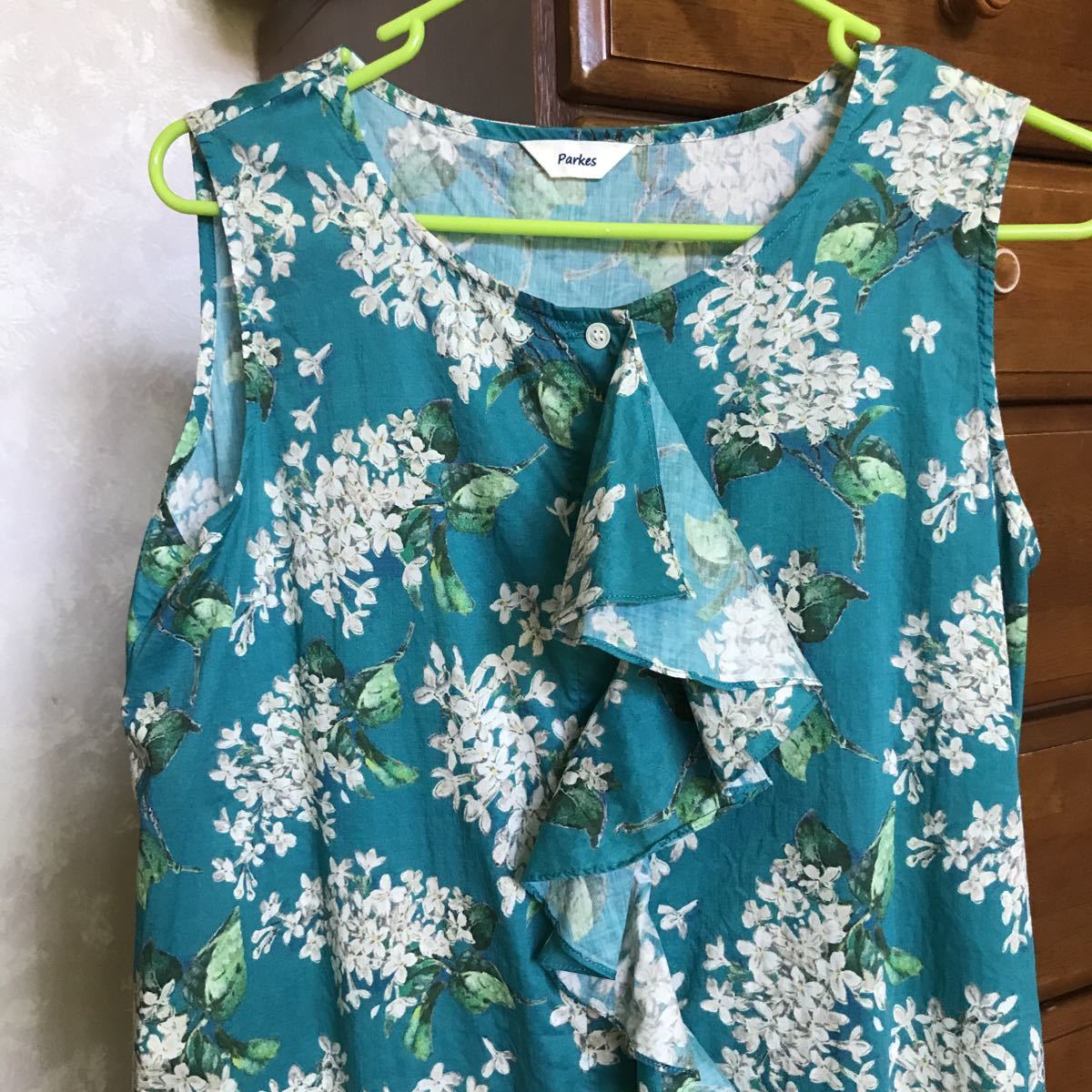  last price cut! park s well Beck Liberty tunic One-piece M size made in Japan beautiful goods free shipping 