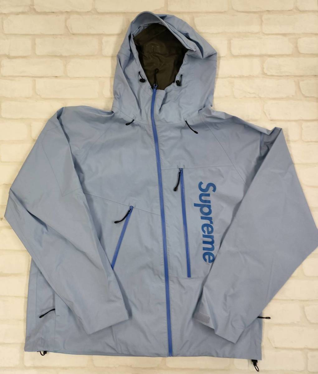 □ Supreme 21ss GORE-TEX Paclite Shell Jacket L Light Blue