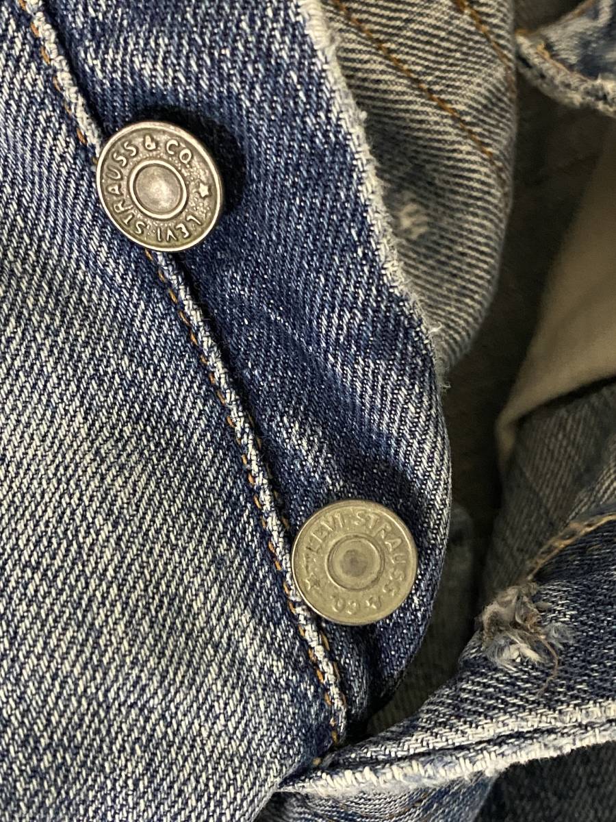 ヴィンテージ リーバイス Levi's501 BigE ボタン裏刻印 2_画像6