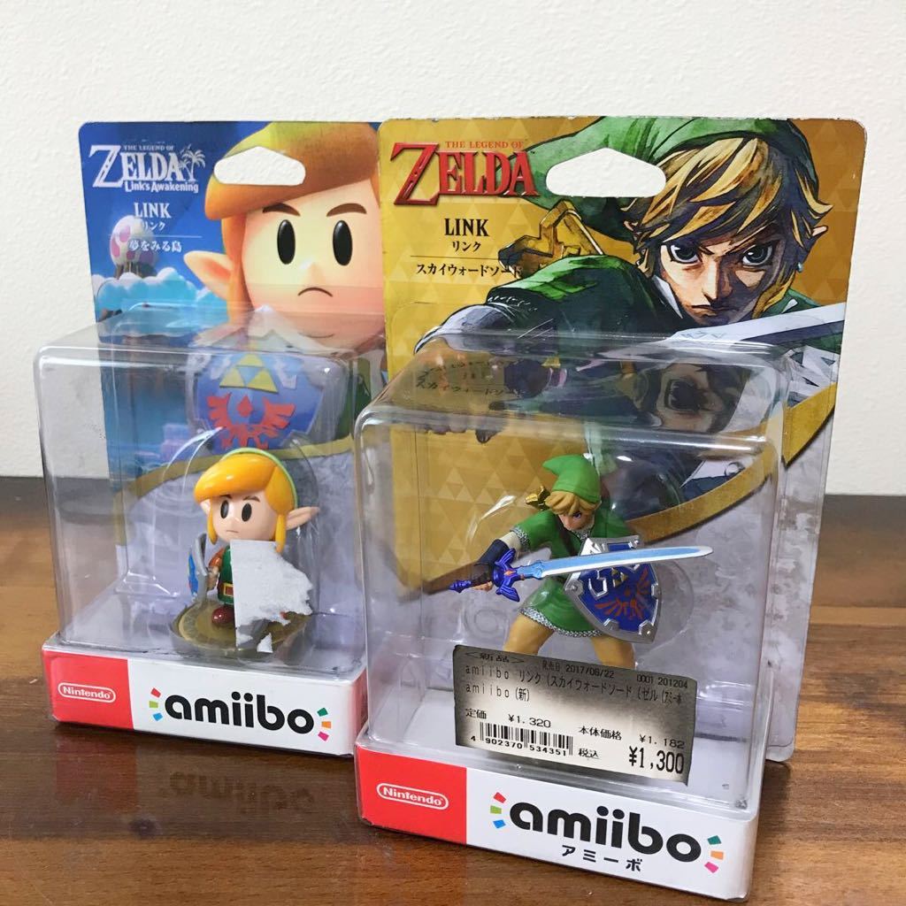 新品未開封 amiibo アミーボ ゼルダの伝説シリーズ リンク スカイ