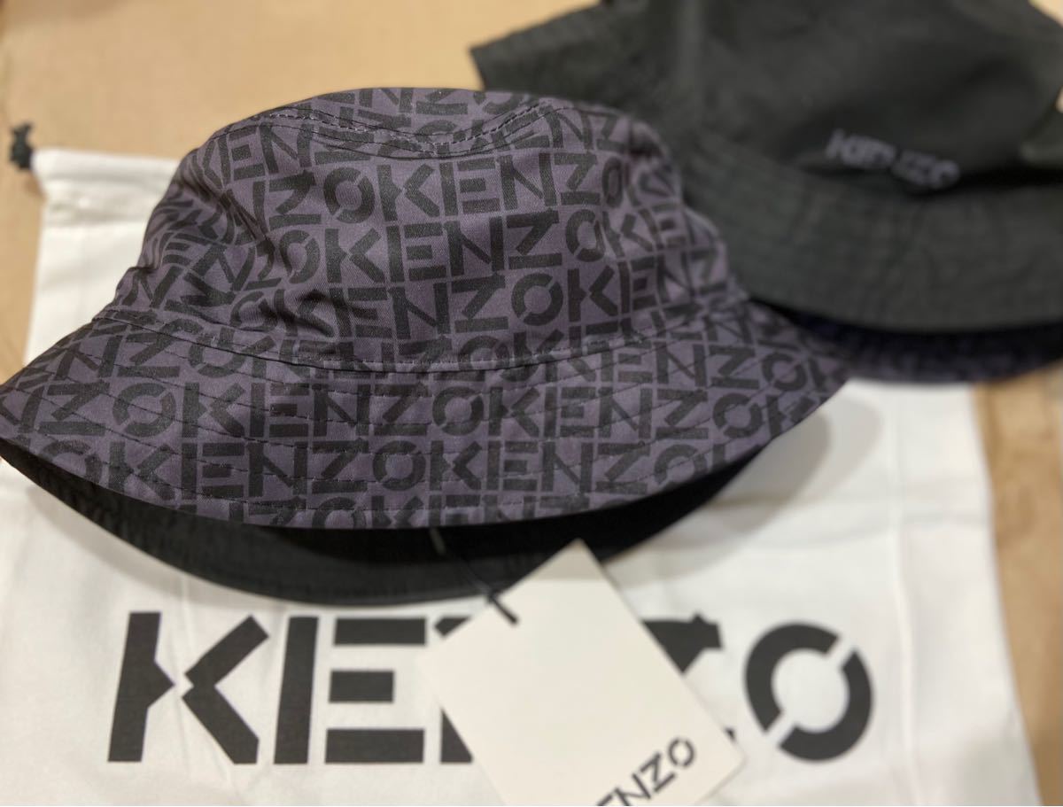 美品 新作 22AW Kenzo リバーシブル バケットハット | jetcondor.com