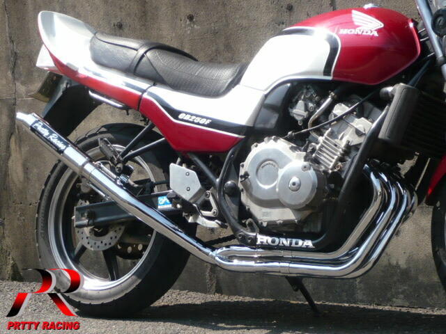55%OFF!】 プリティー製 CB400SF NC31 改 タイプ2 4-2-1 マフラー
