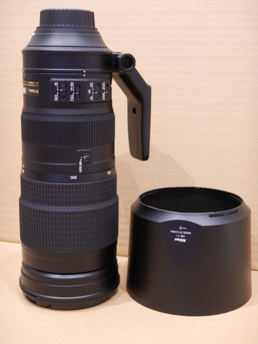 Nikon AF-S NIKKOR 200-500mm f/5.6E ED VR ニコン 望遠レンズ 付属品