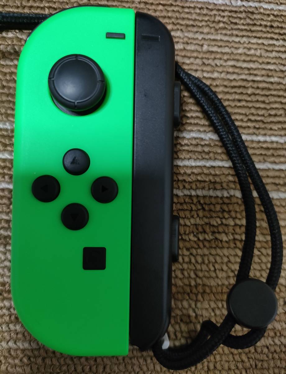 【ジャンク】Joy-Con (L) ジョイコン 左 ネオングリーン ドリフト ニンテンドースイッチ コントローラー Nintendo Switch専用