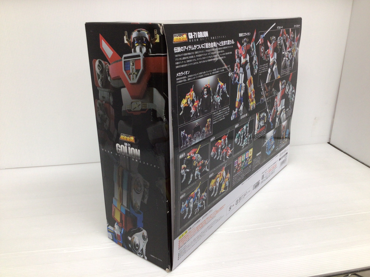 開封品】超合金魂 GX-71 百獣王ゴライオン Voltron 【箱 使用感 開封品】超合金魂 GX-71 百獣王ゴライオン Voltron 【箱 使用感