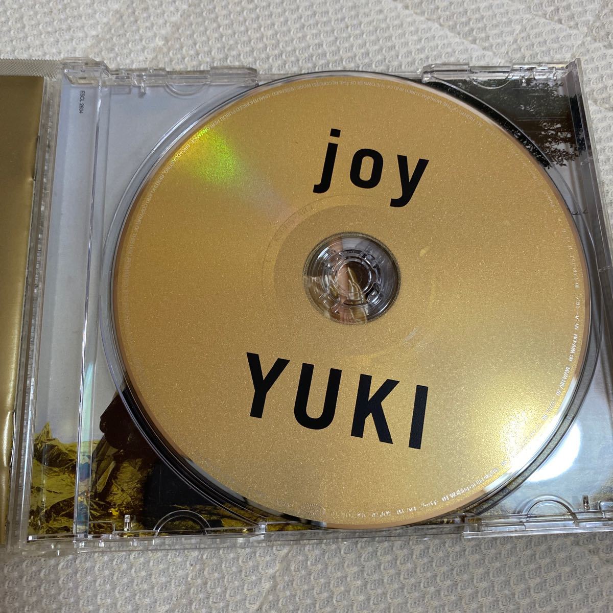 YUKI アルバム2枚＋シングル2枚　WAVE 2枚組【ディスク2はDVD】／joy／ハミングバード／センチメンタルジャーニー