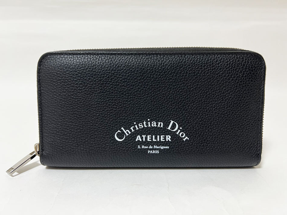 通信販売 Christian Dior クリスチャン ディオール ラウンドファスナー