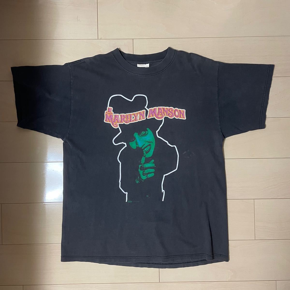 レア Marilyn manson ヴィンテージ 90s バンド Tシャツ マリリン