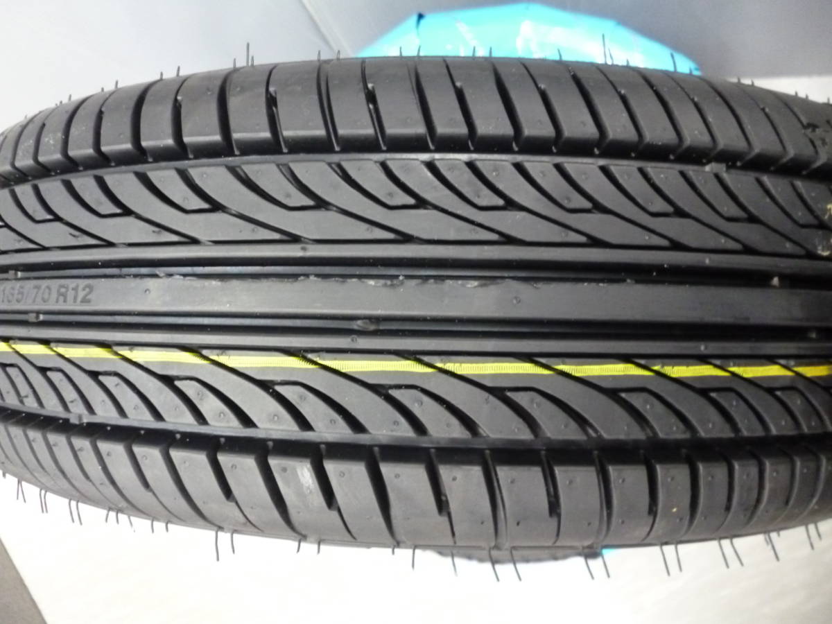 ホワイトレタータイヤ☆165/70R12セット☆145/80R12装着車