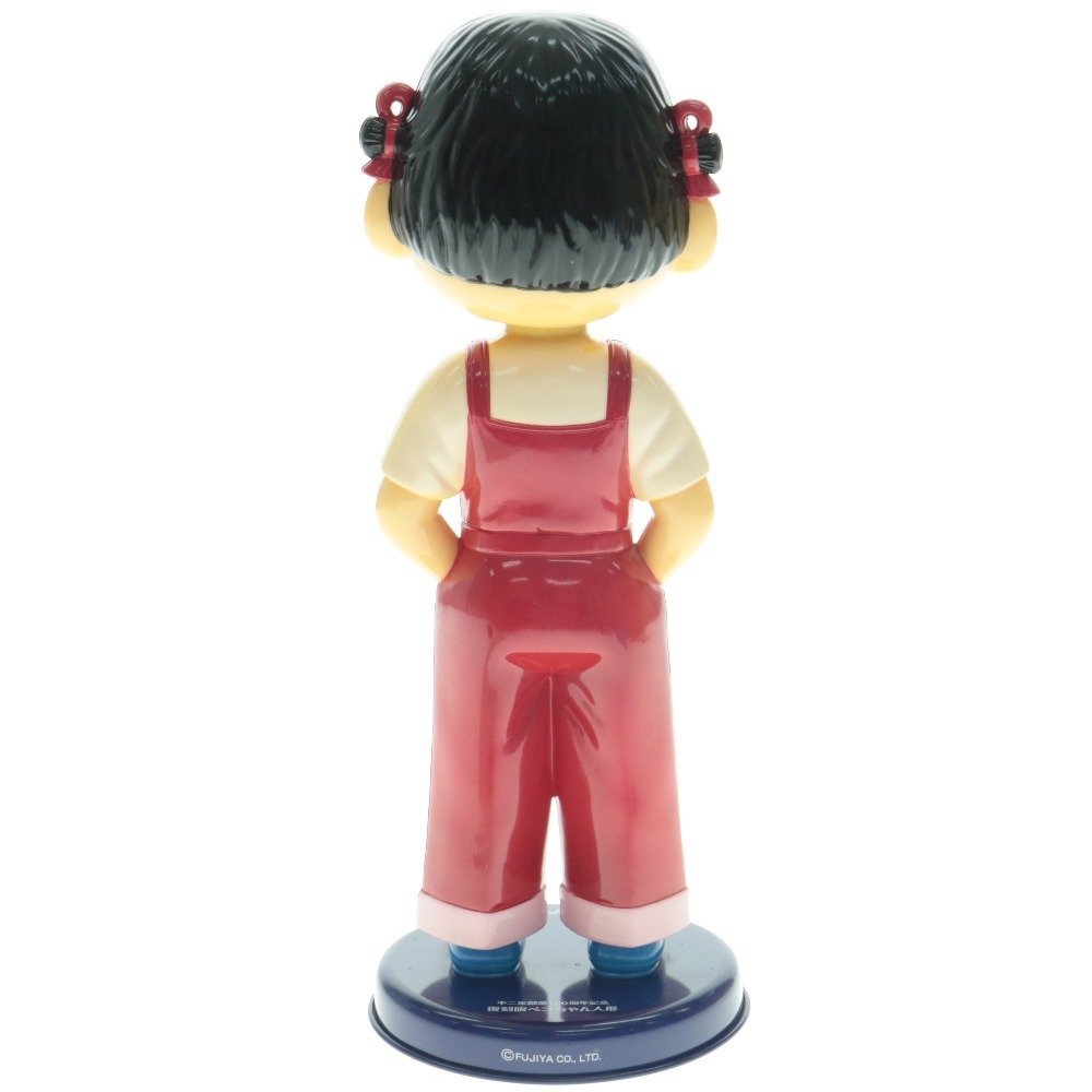不二家ペコちゃん PECOちゃん フィギュア 赤 オーバーオール 骨董品 希少