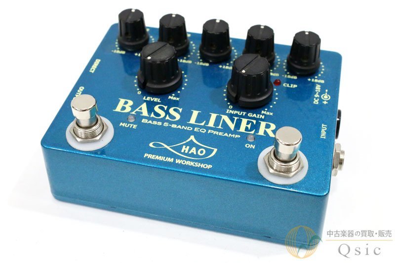 新品同様] HAO BASS LINER ベース用プリアンプ 原音を重視した