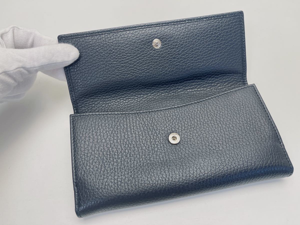 D747 極美品 GUCCI グッチ インターロッキングG ダブルG スタッズ