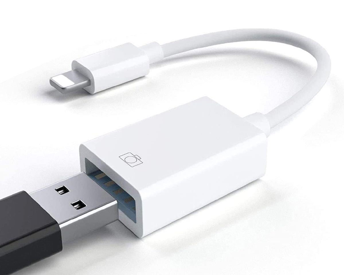 Lightning USB 3.0 OTG 変換アダプタ iPhone iPad