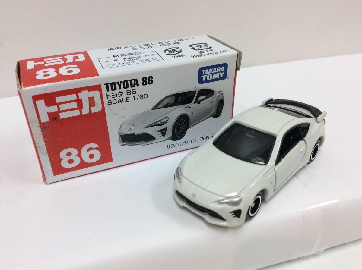 Details about   TOMICA 46 Toyota 86 RED 4904810438984