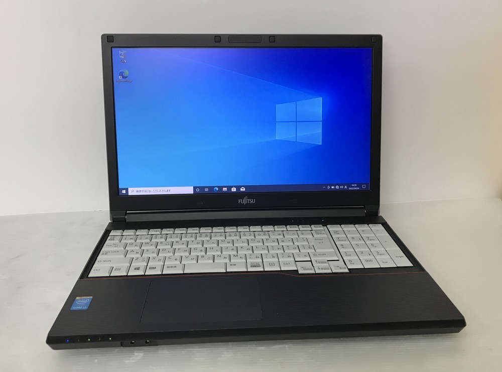 【ワイド】 富士通 LIFEBOOK A574/MX Windows10 64bit HDMI テンキー 第4世代 Core i3 メモリー