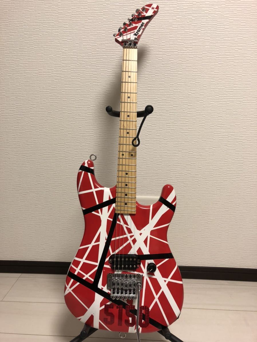 自作ストラト　(検)EVH Kramer 5150 Floyd Rose_画像1