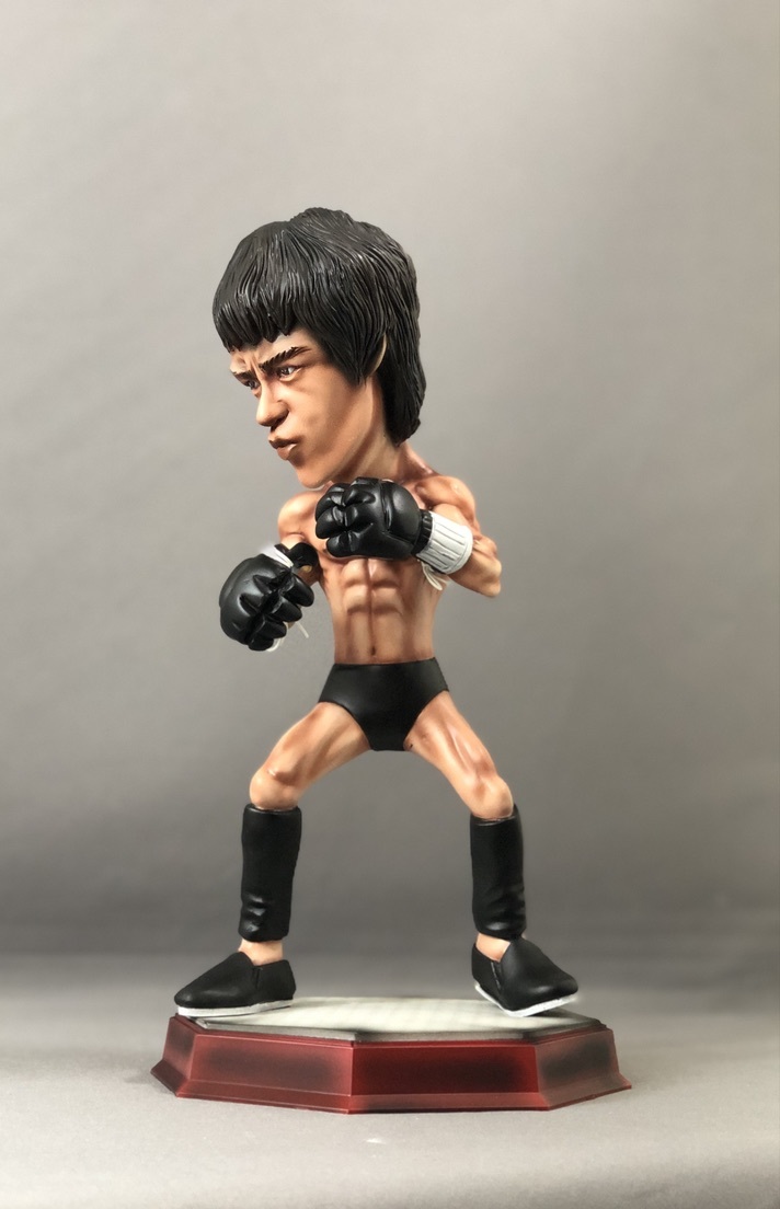 デフォルメガレージキット完成品 燃えよドラゴン ブルース・リー bpbd