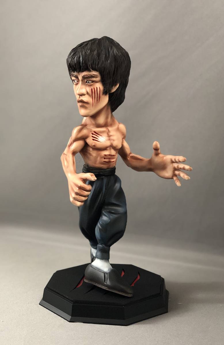 デフォルメガレージキット完成品 燃えよドラゴン ブルース・リー www