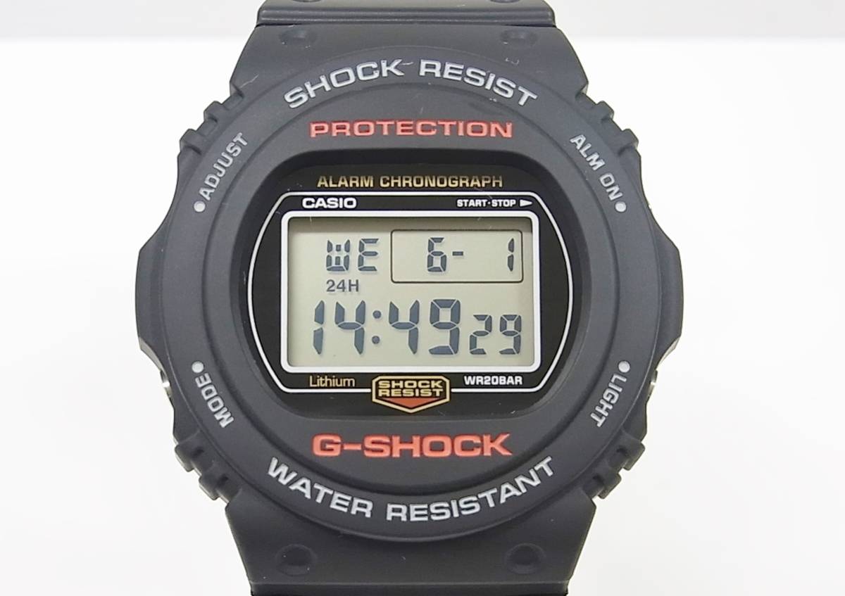 未使用】カシオ Gショック DW-5750E-1JF スティングモデル 35周年 5700