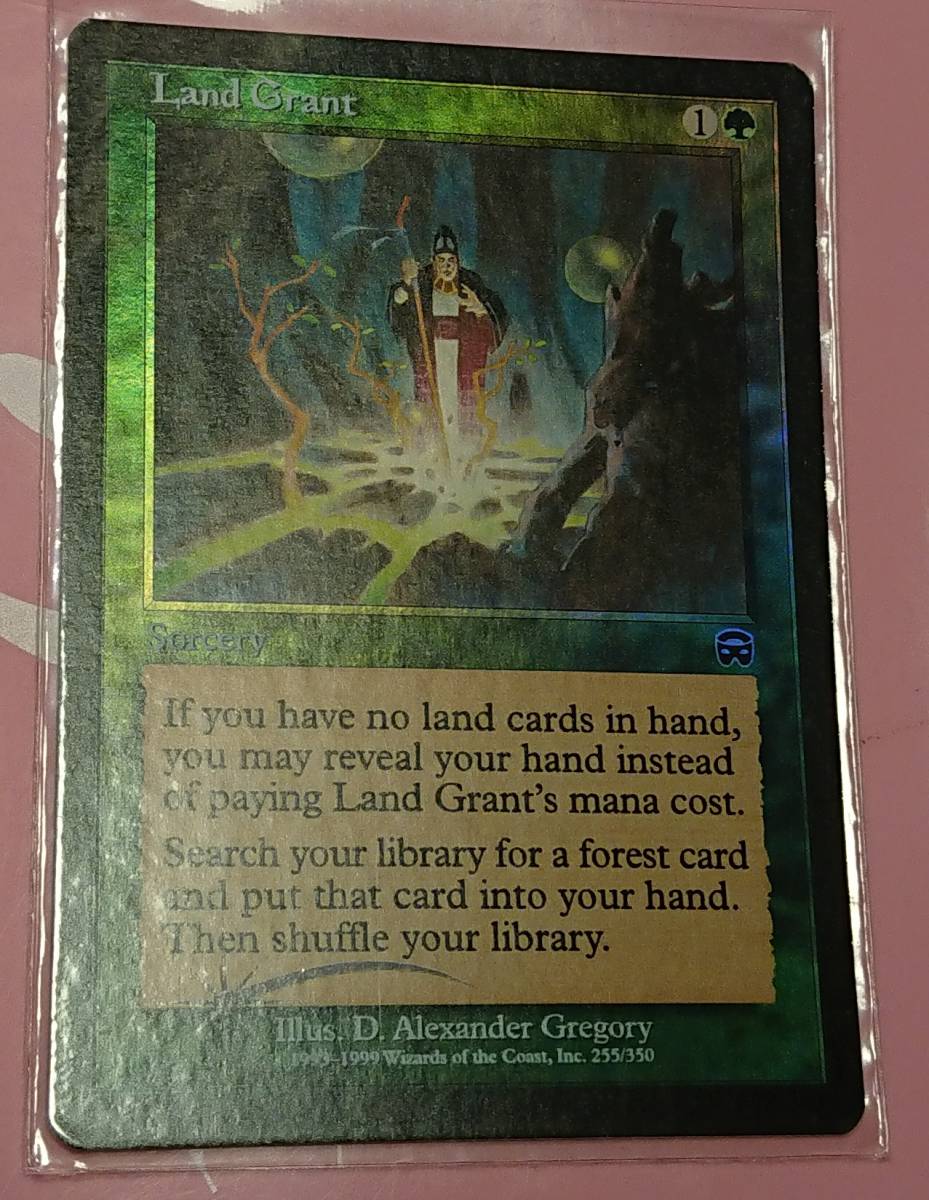 【Foil】Mtg 土地譲渡/Land Grant 英語_画像1