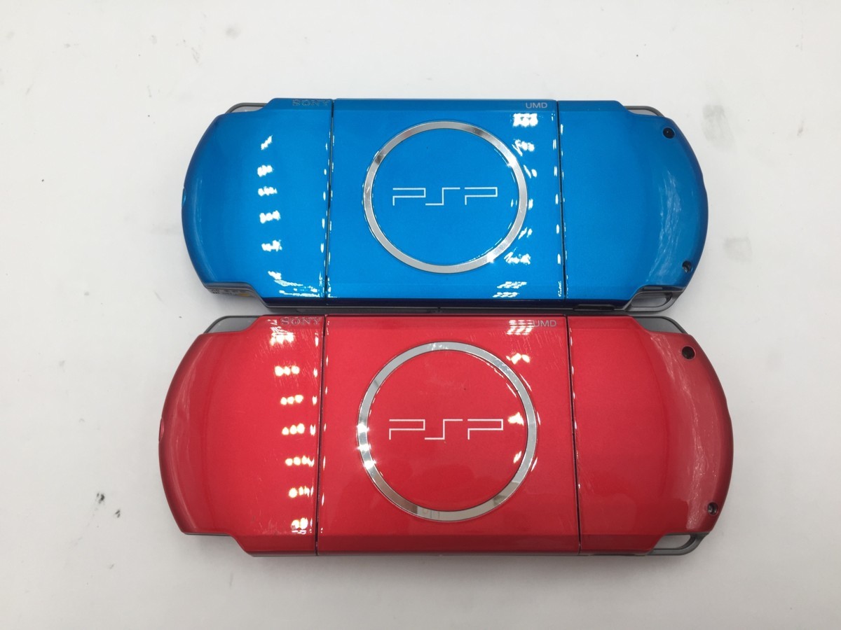 ♪▲【SONY ソニー】PSP PlaystationPortable 2台セット PSP-3000 まとめ売り 0627 7_画像3