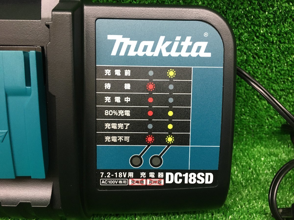 サイズ ヤフオク! - Makita 「充電器7.2-18V DC18SD AC100V専用」と