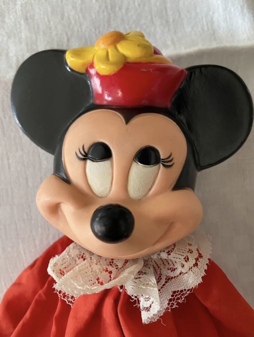  Vintage Mario net Minnie Mouse doll woruto Disney .. doll minnie Chan not for sale collectors item 