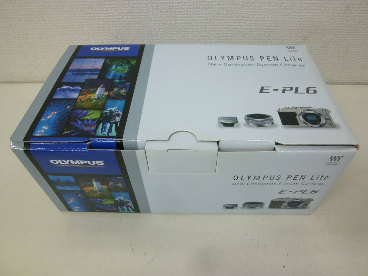 ☆OLYMPUS オリンパス PEN Lite E-PL6 レンズキット [ボディ+M.ZUIKO