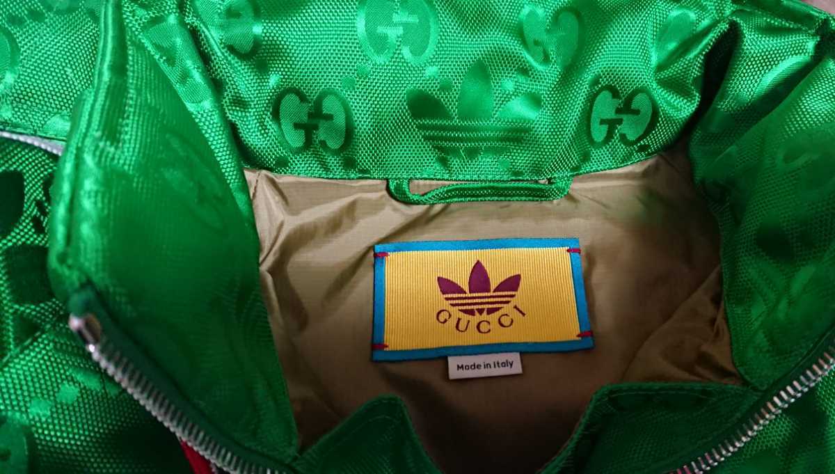 adidas x Gucci□GG&アディダス柄 ボンバージャケット□サイズ adidas x Gucci□GG&アディダス柄 ボンバージャケット□サイズ