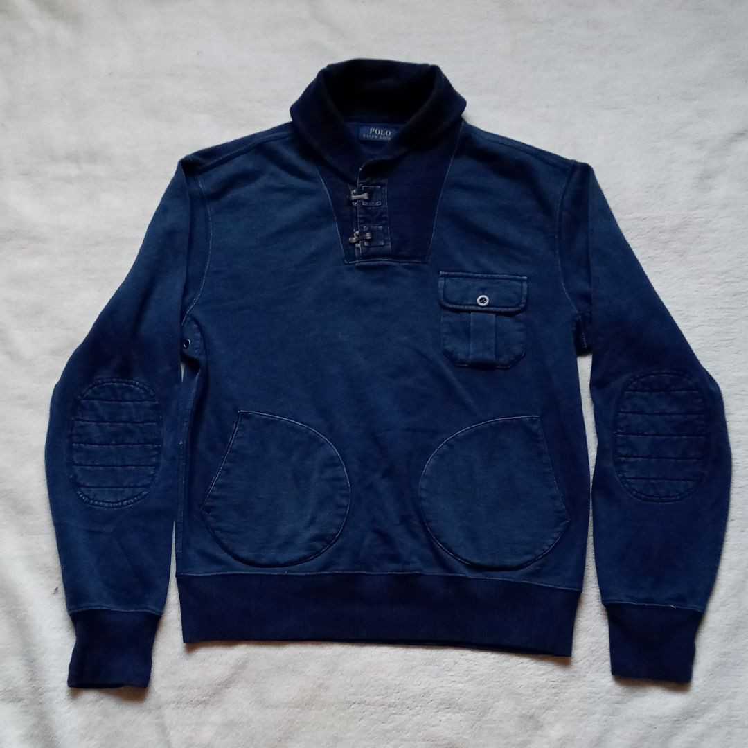 人気が高い Ralph M☆ インディゴ トレーナー スウェット ショール