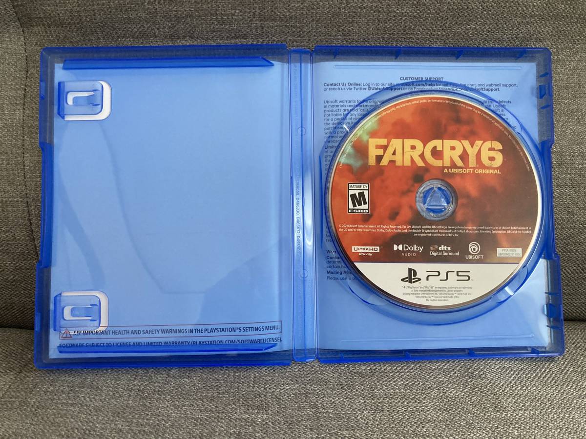 PS5 Farcry 6 北米版 North America ver. 未使用