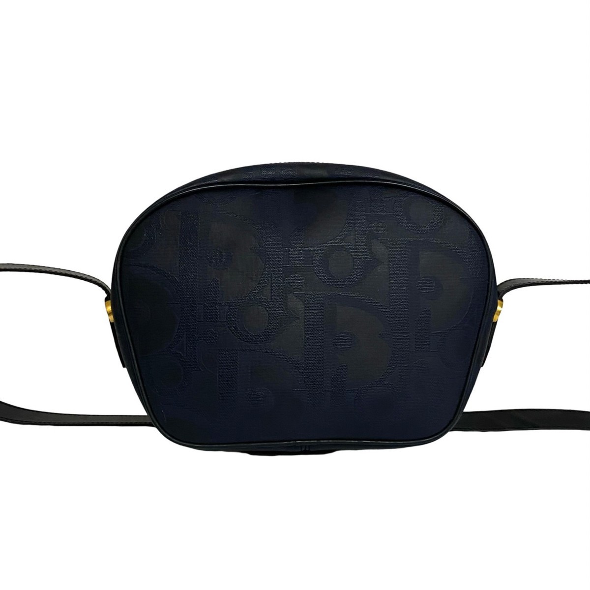 極 美品 Christian Dior ディオール ヴィンテージ ロゴ 型押し 金具