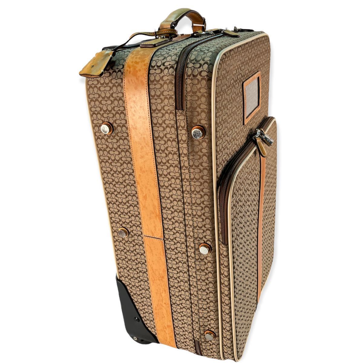 ☆COACH コーチ キャリーケース キャリーバッグ 旅行バッグ 機内