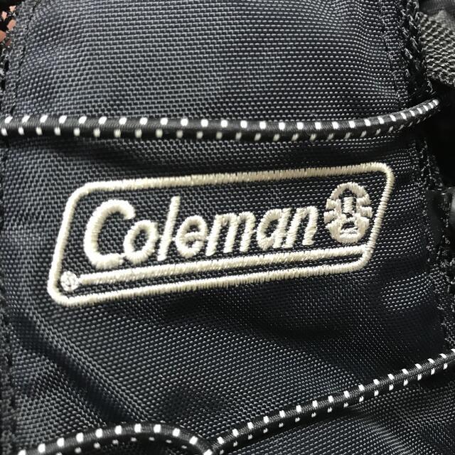 Coleman コールマン ウエストポーチ ボディバッグ アウトドア フェス キャンプ 多機能 ポケットたくさん ウエストバッグ 中古の画像8