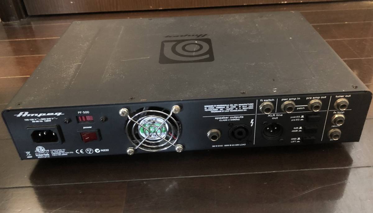 AMPEG☆アンペグ☆PF-500☆ベースアンプヘッド☆500W | monsterdog.com.br