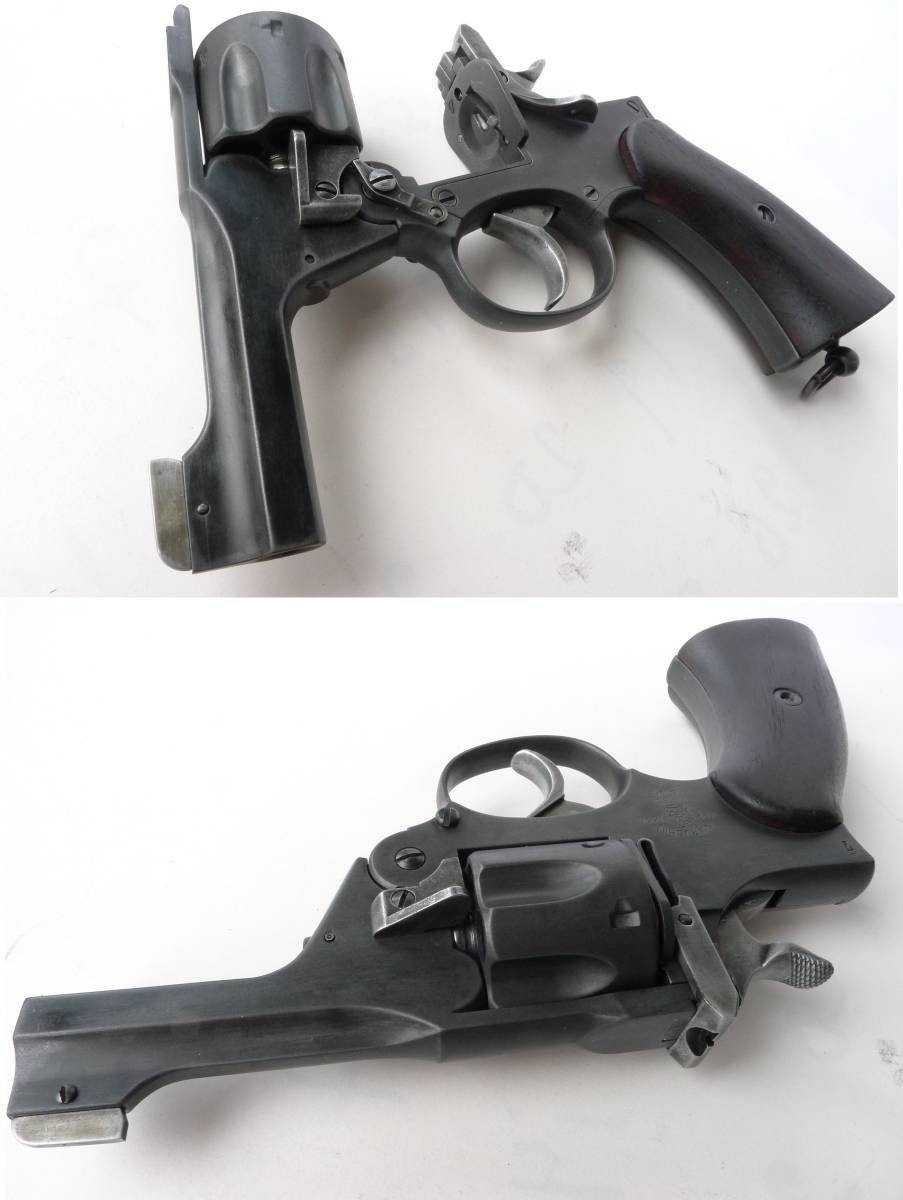 マルシン☆ENFIELD No.2 MK1 / POLICE☆木グリップ☆エクセレントHW