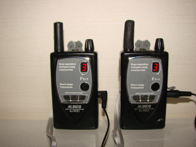 ALINCO　UHF帯　多機能無線機　DJーP921/ＵＳＢ電源コード/取説付き！２台セット！_画像6