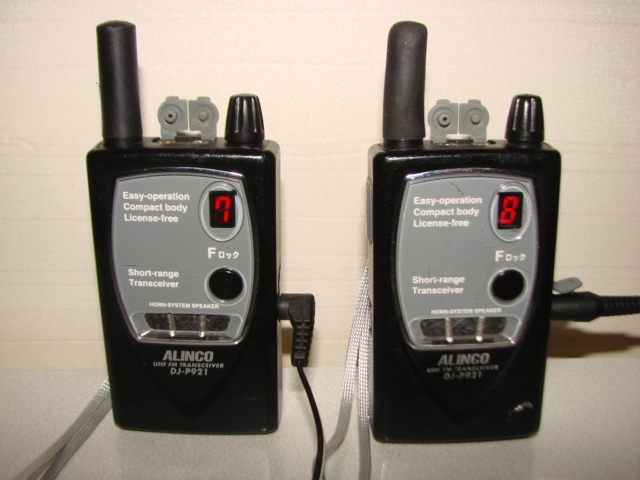 ALINCO　UHF帯　多機能無線機　DJーP921/ＵＳＢ電源コード/取説付き！２台セット！_画像3