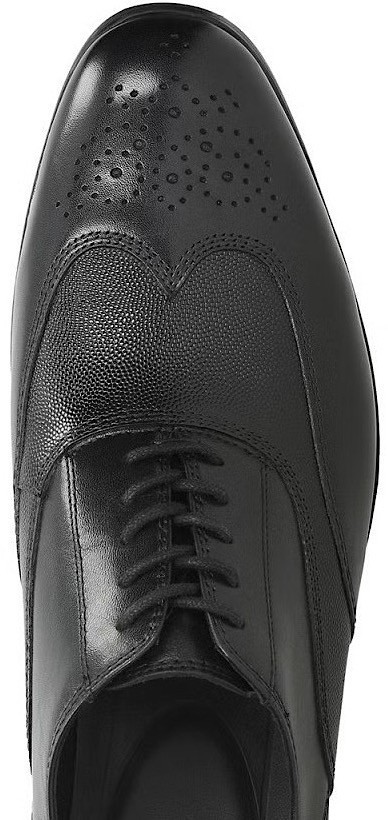 送料無料 CLARKS 29cm ビジネス レザー ブラック ウイング チップ ビジネス フォーマル オフィス カジュアル スニーカー ブーツ YYY150_画像9